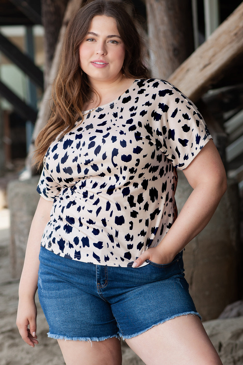 Women's Plus  - Tops-t-shirts