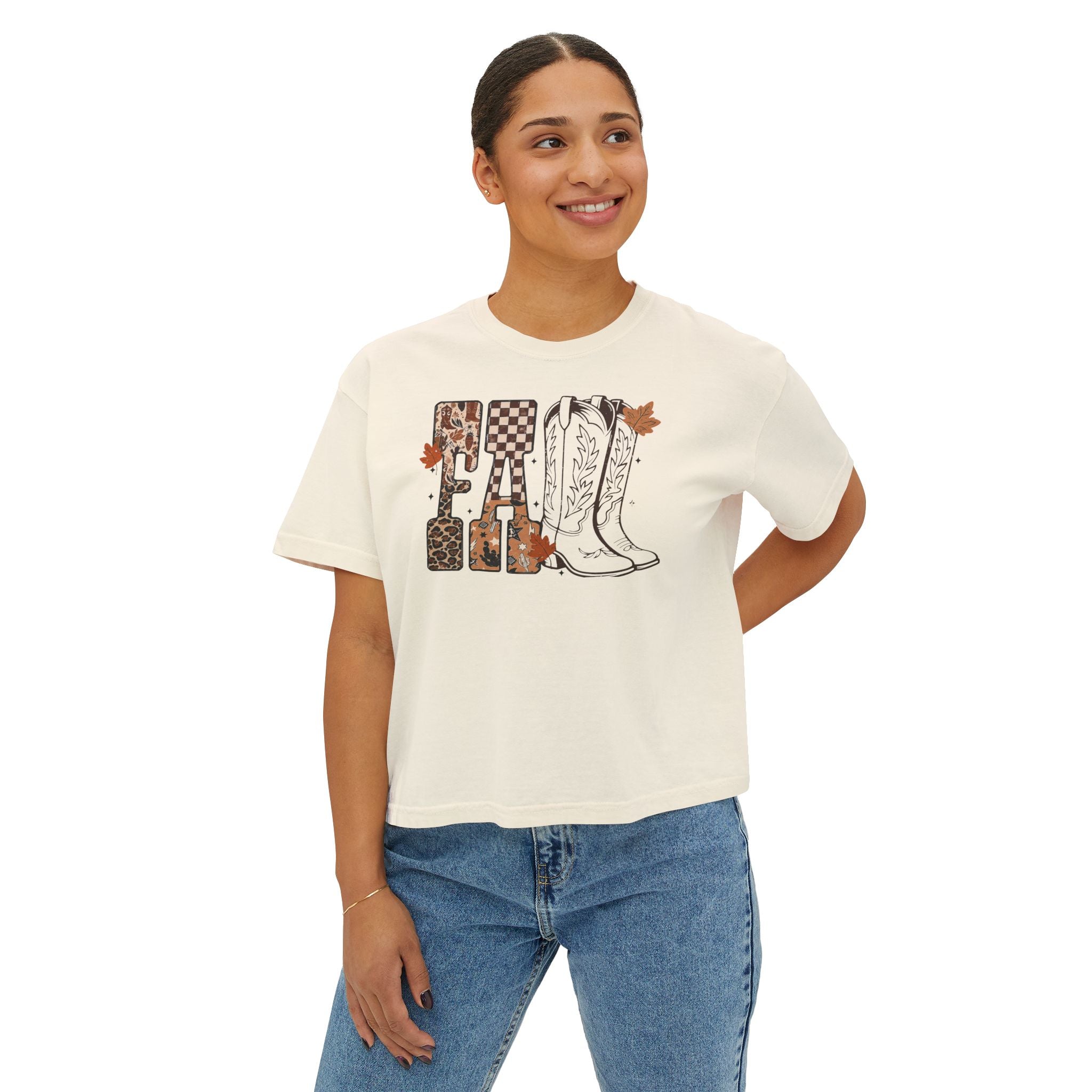 Women's Fall Boxy Tee