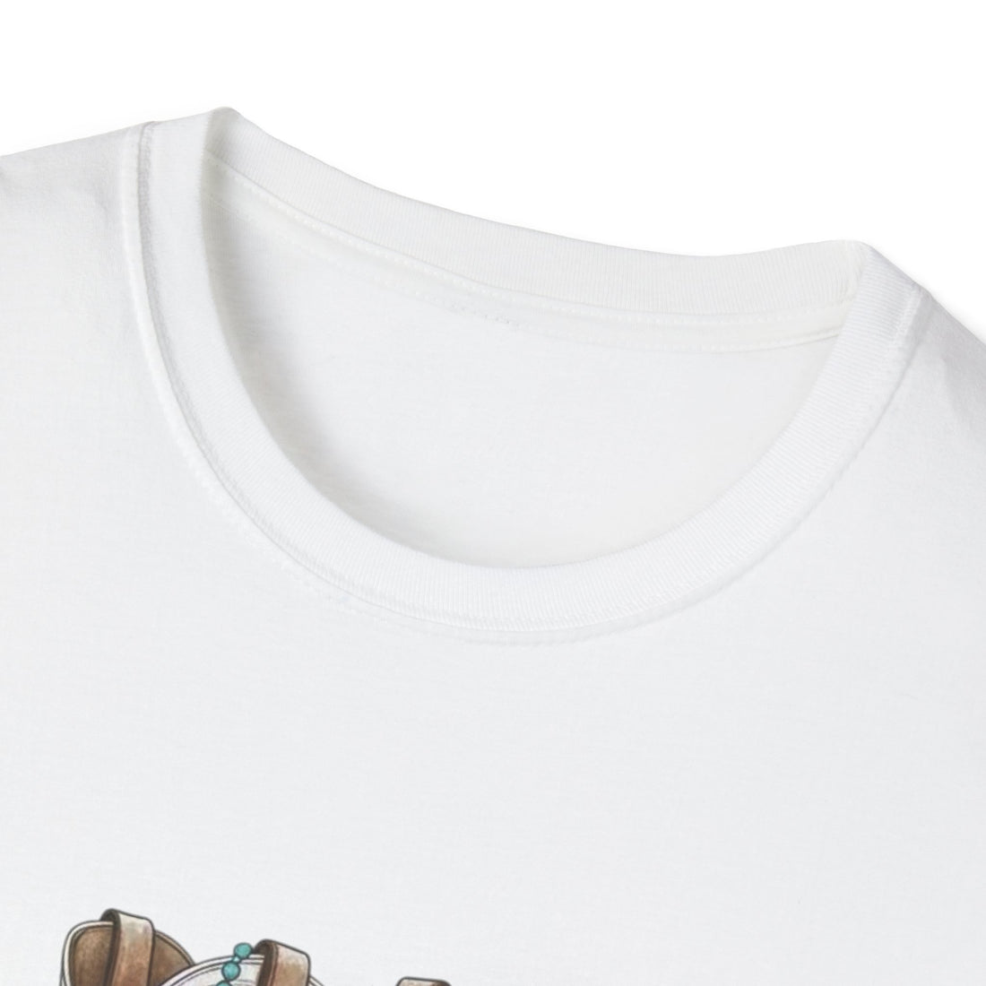 Cowgirl Boots Graphic T-Shirt — "Rustic Threads Co." Western Tee