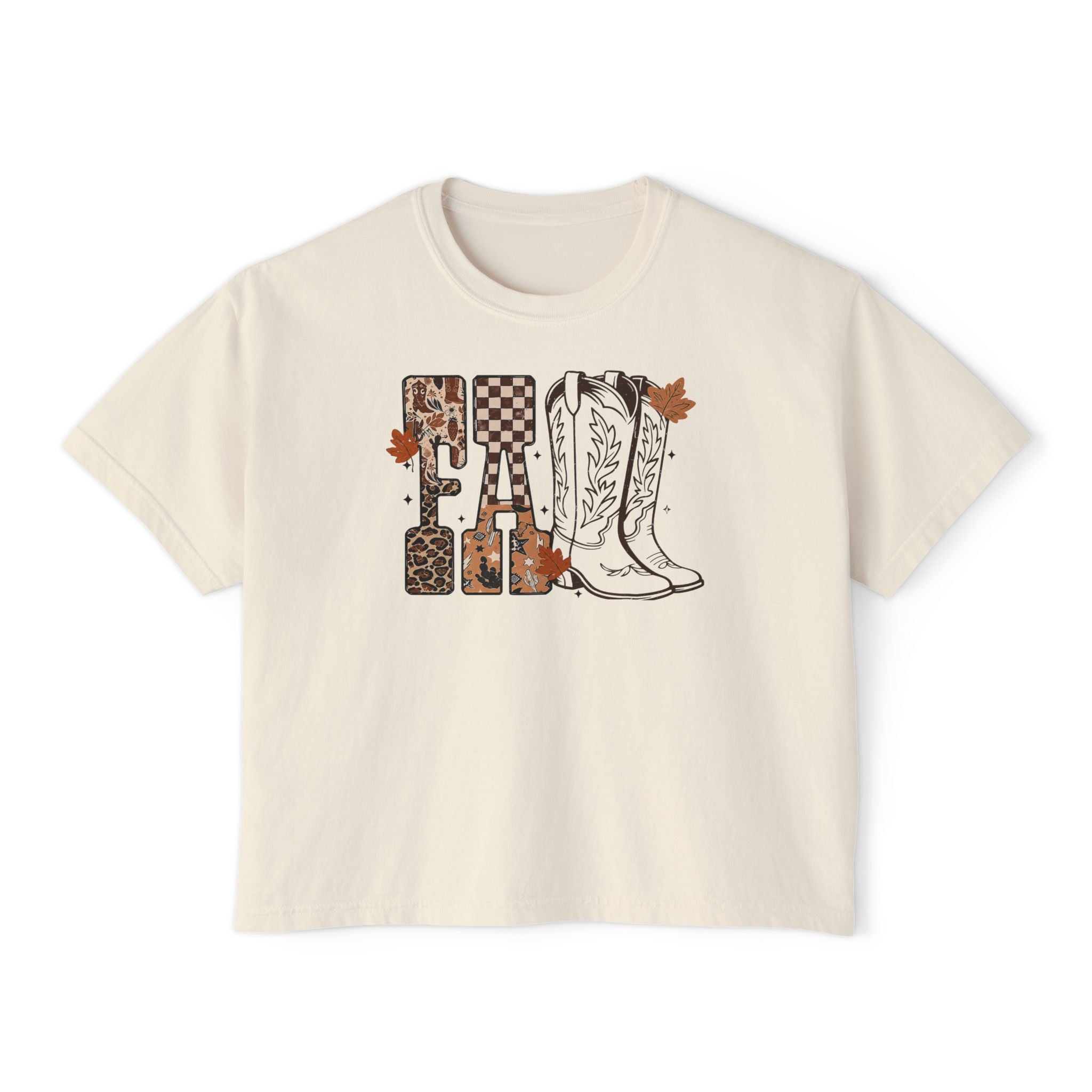 Women's Fall Boxy Tee