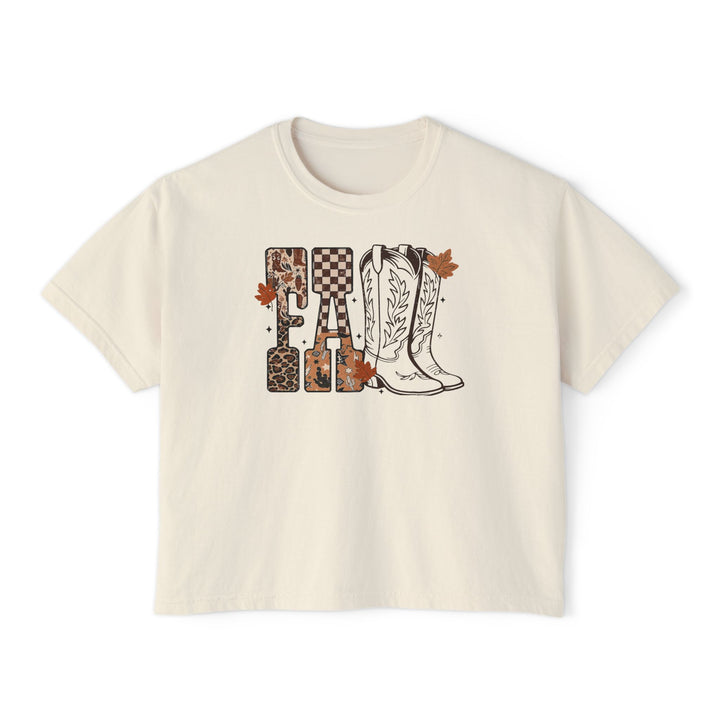 Women's Fall Boxy Tee
