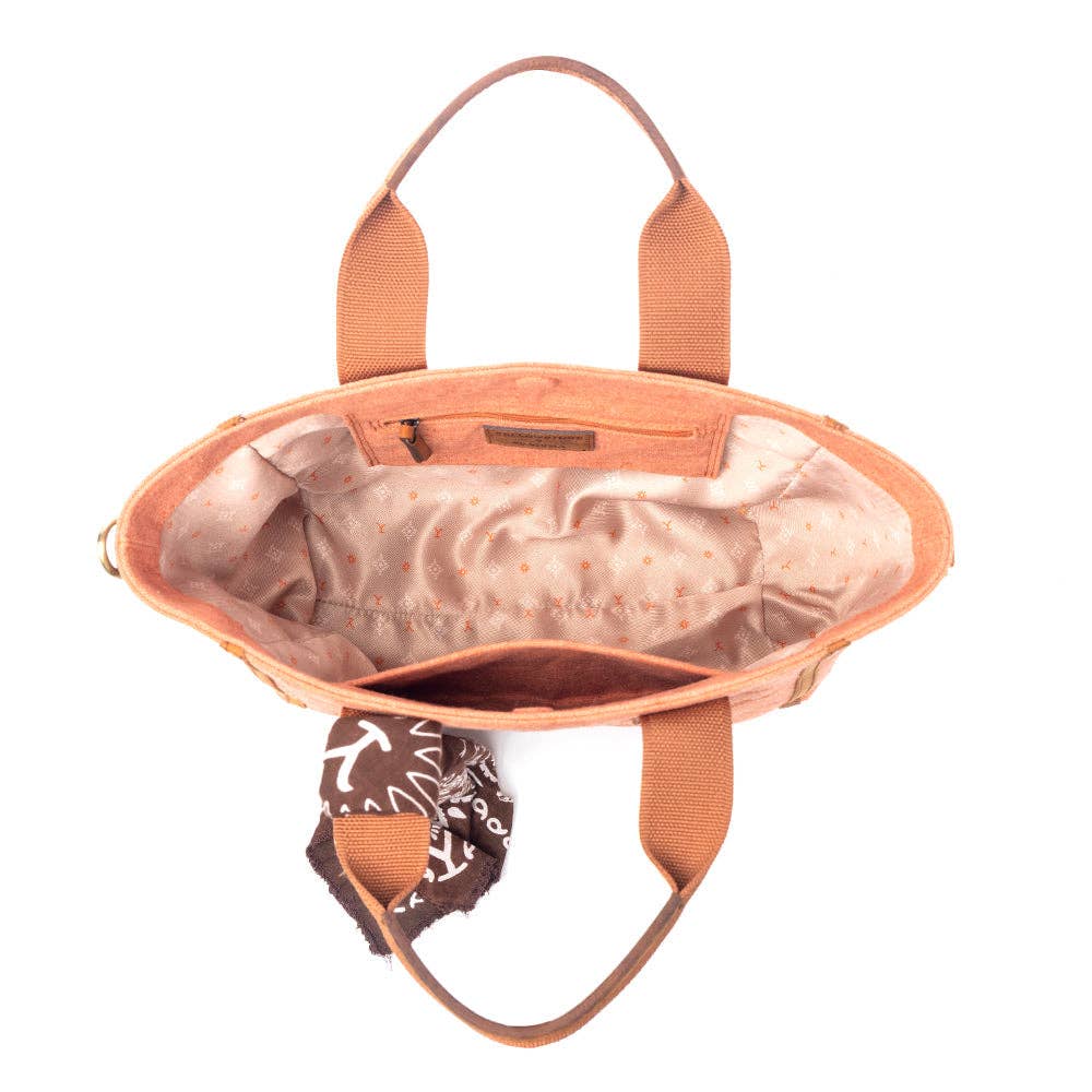 Yellowstone Echo Valley Amber Crossbody Bag with Scarf