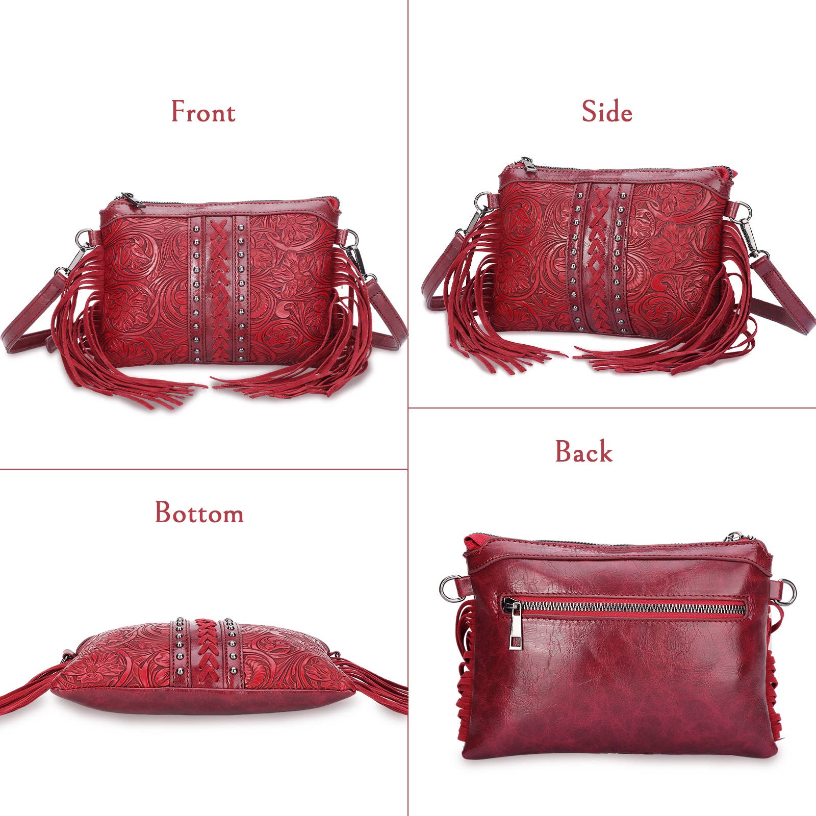 Fringe Western Crossbody Bag