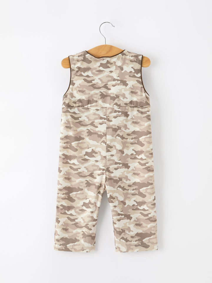 Duck Smocked Camo Baby Jonjon