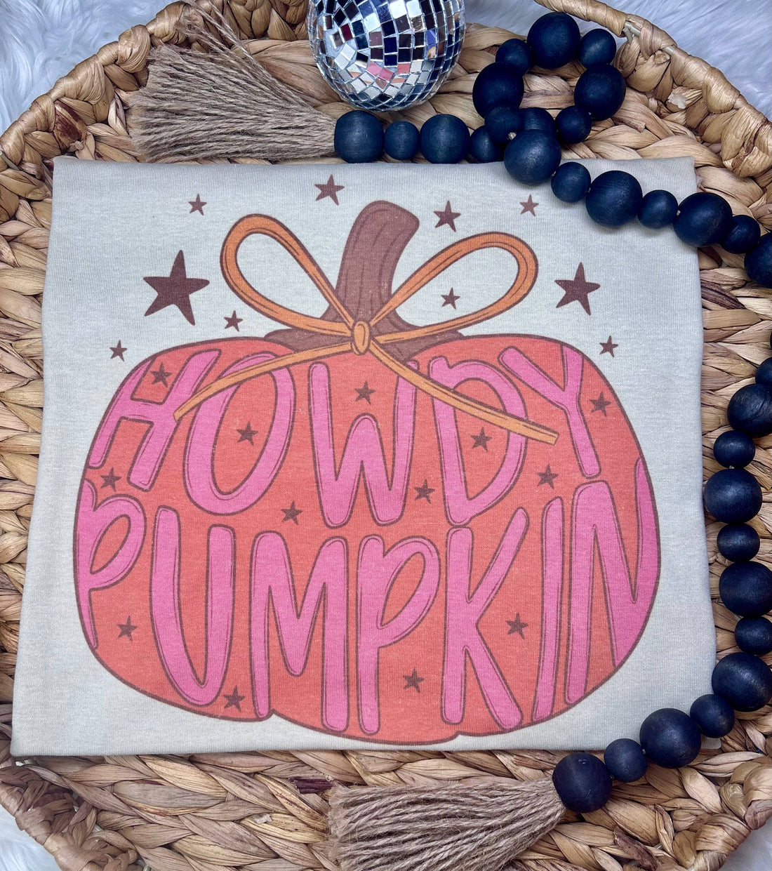 Howdy Pumpkin Western Tee