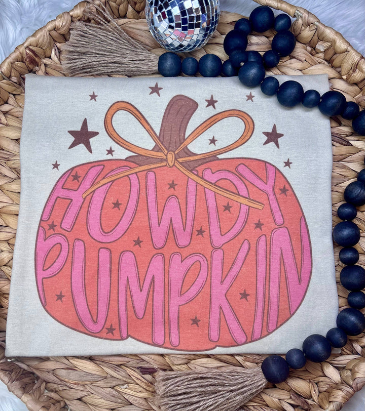 Howdy Pumpkin Western Tee