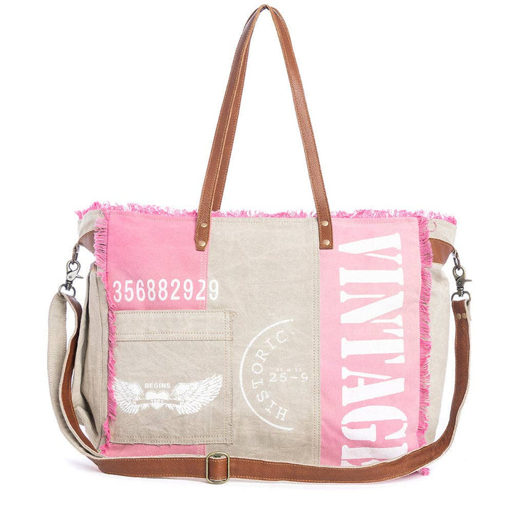 Queen Creek Weekender Bag in Pink: Luscious Pink