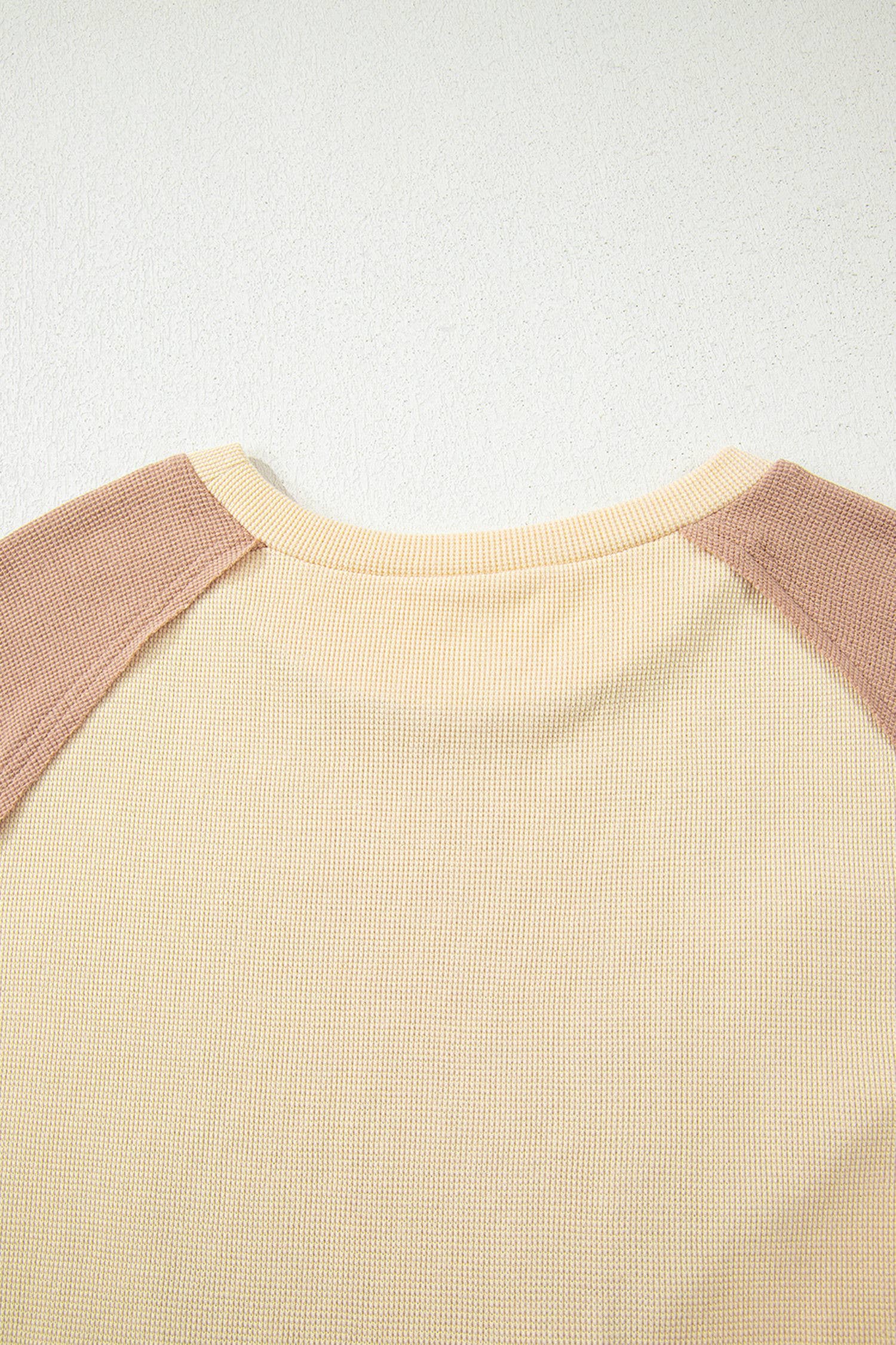 Light Beige Leopard Star Color Block Baggy Long Sleeve Sweatshirt