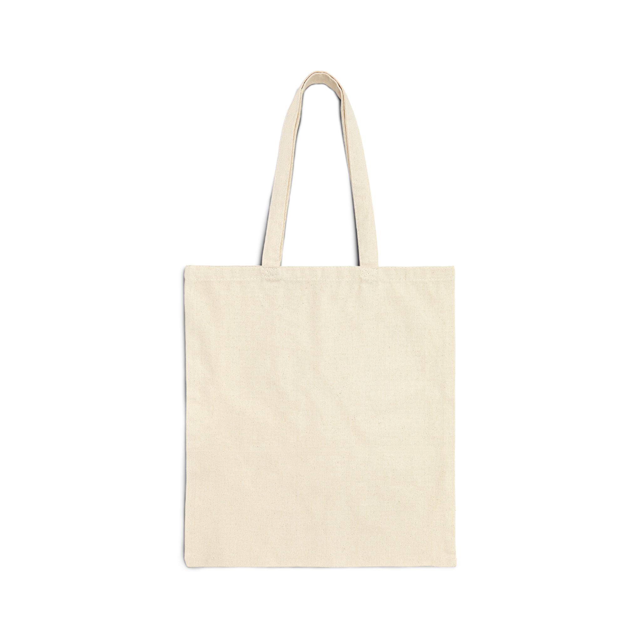 Western-Inspired Cotton Canvas Tote Bag