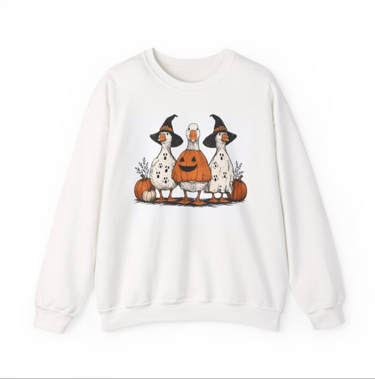 Porch Goose Halloween Unisex Heavy Blend™ Crewneck Sweatshirt