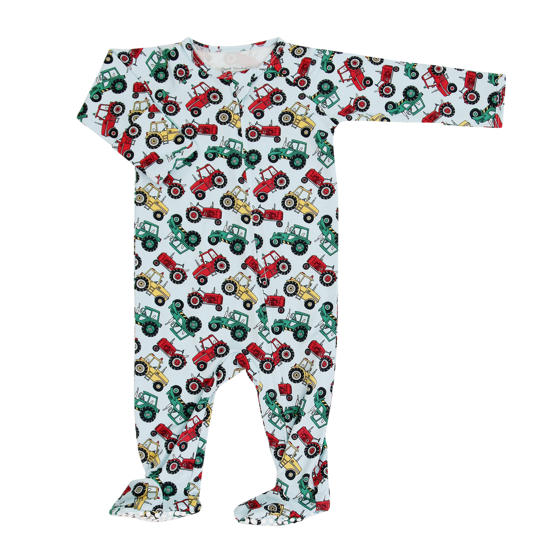 Down on the Farm Zipper Footie